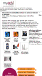 Mobile Screenshot of myadsl.fr