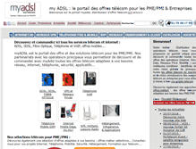 Tablet Screenshot of myadsl.fr